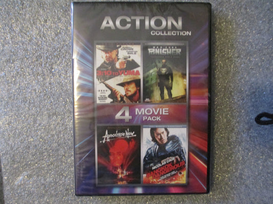 Action Collection 4 Movie Pack (3:10 To Yuma/Punisher: War Zone/Apocalypse Now Redux/Bangkok Dangerous) - 366