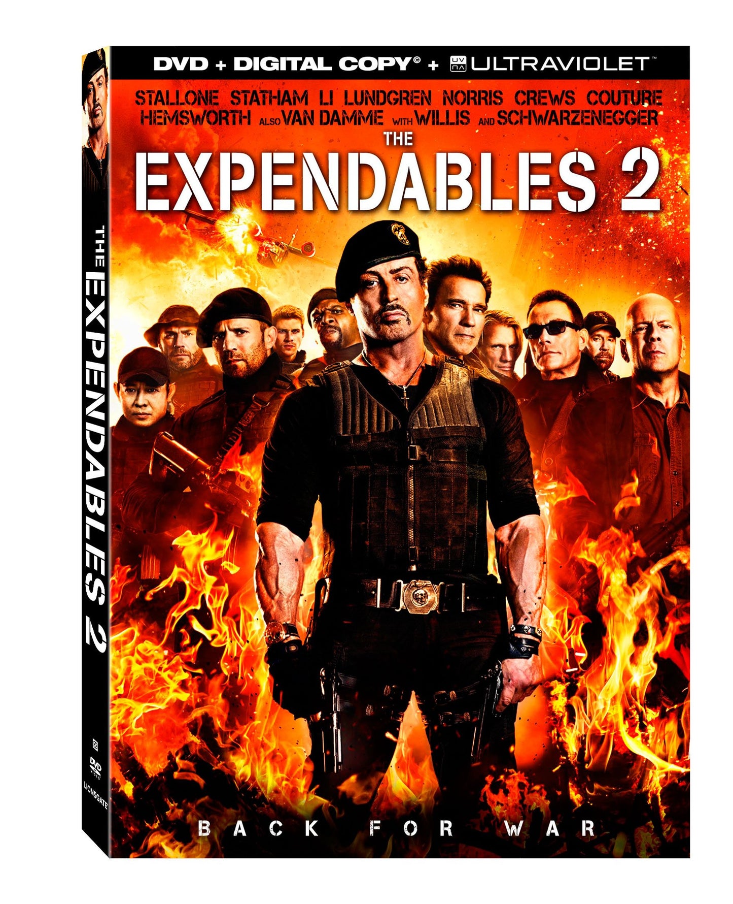 The Expendables 2 [DVD + Digital Copy + UltraViolet] - 5108