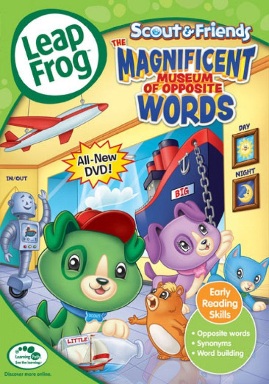 Leapfrog: The Magnificent Museum Of Opposite Words [DVD] The Happy Book Stack
