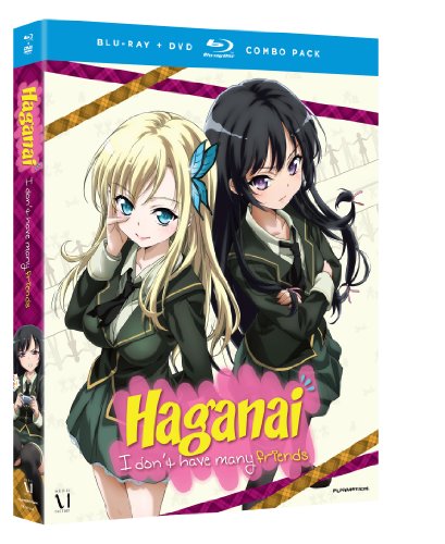 Haganai: I Don't Have Many Friends (Boku wa Tomodachi ga Sukunai) (Blu-ray/DVD Combo) The Happy Book Stack
