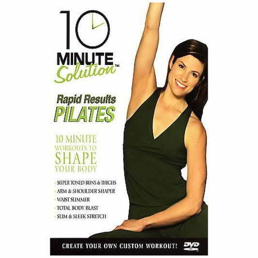 10 MINUTE SOLUTION:PILATES RAPID RESU The Happy Book Stack