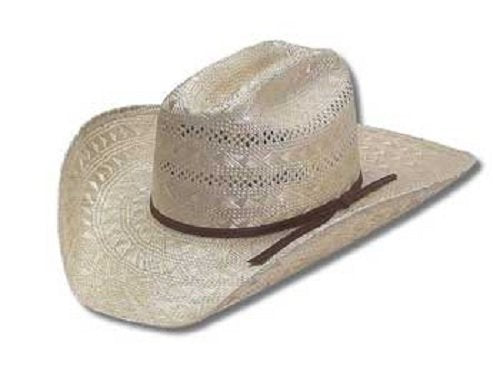 American Hat Company 1804 SIS Sisal Cowboy Crown 3" to 4" Cowboy Hat The Happy Book Stack