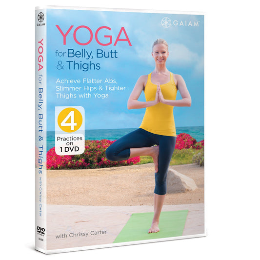Yoga for Belly Butt & Thighs With Chrissy Carter The Happy Book Stack