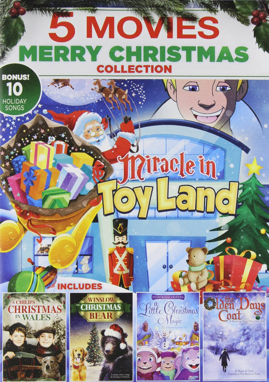 Five Movies Merry Christmas Collection The Happy Book Stack