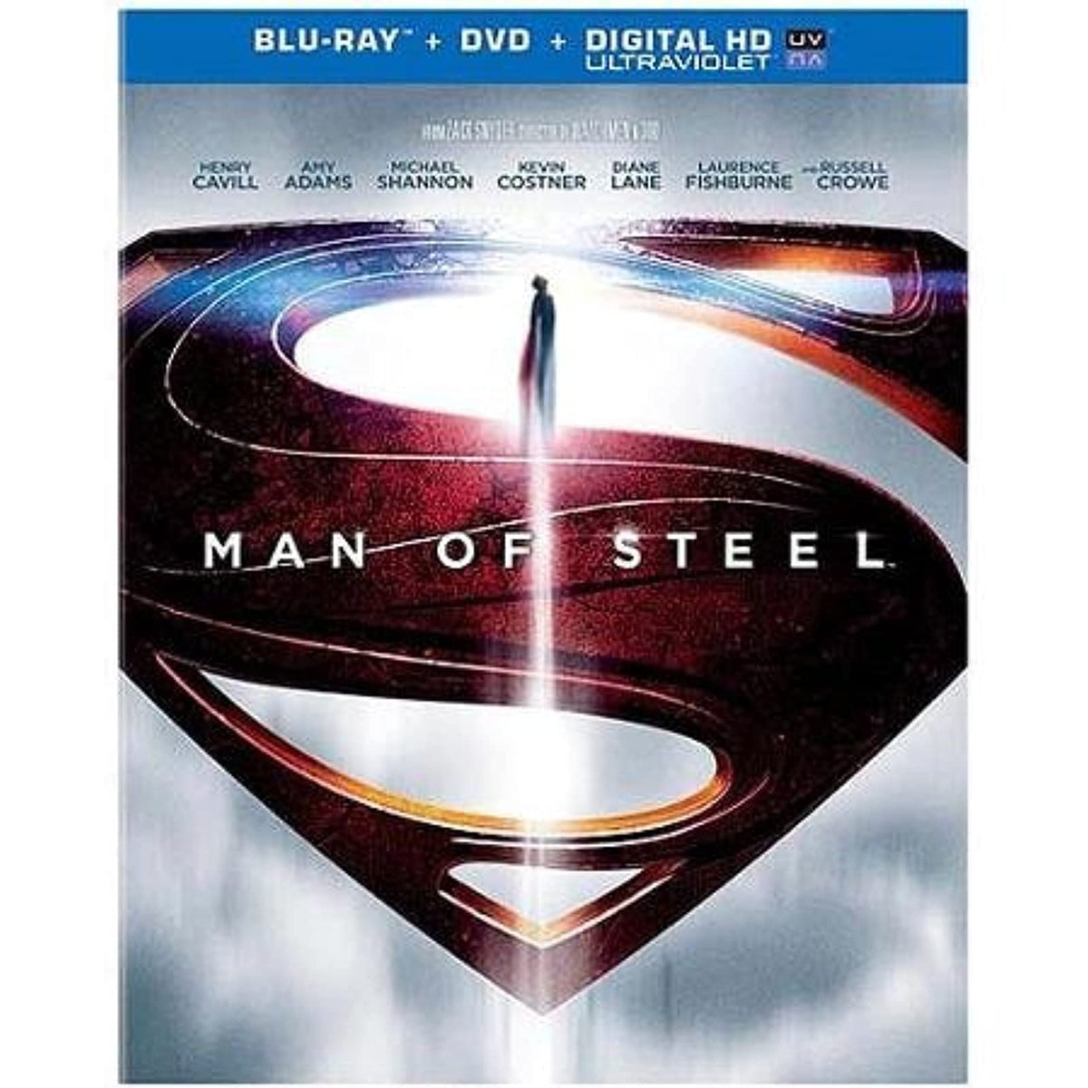 Man of Steel (Blu-Ray) The Happy Book Stack