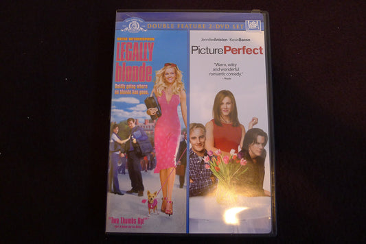 Double Feature 2 - DVD Set: Legally Blonde / Picture Perfect The Happy Book Stack