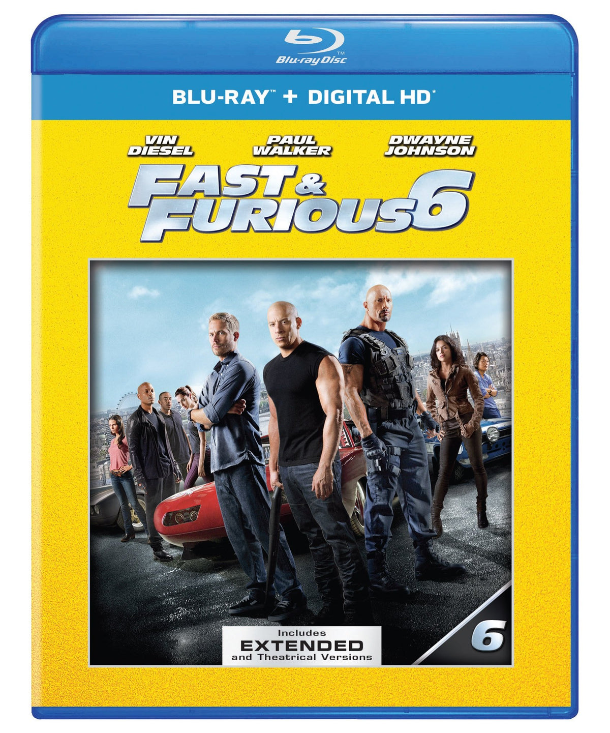 Fast & Furious 6 [Blu-ray] The Happy Book Stack