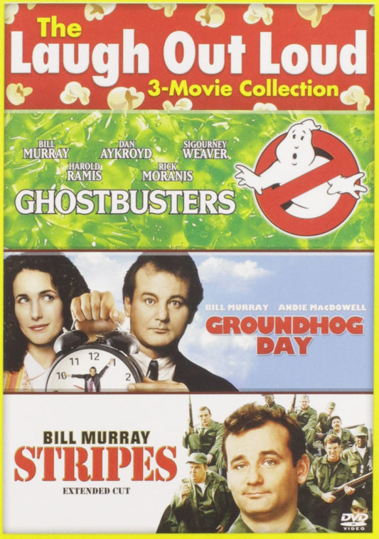 Ghostbusters / Groundhog Day - Vol / Stripes - Set The Happy Book Stack