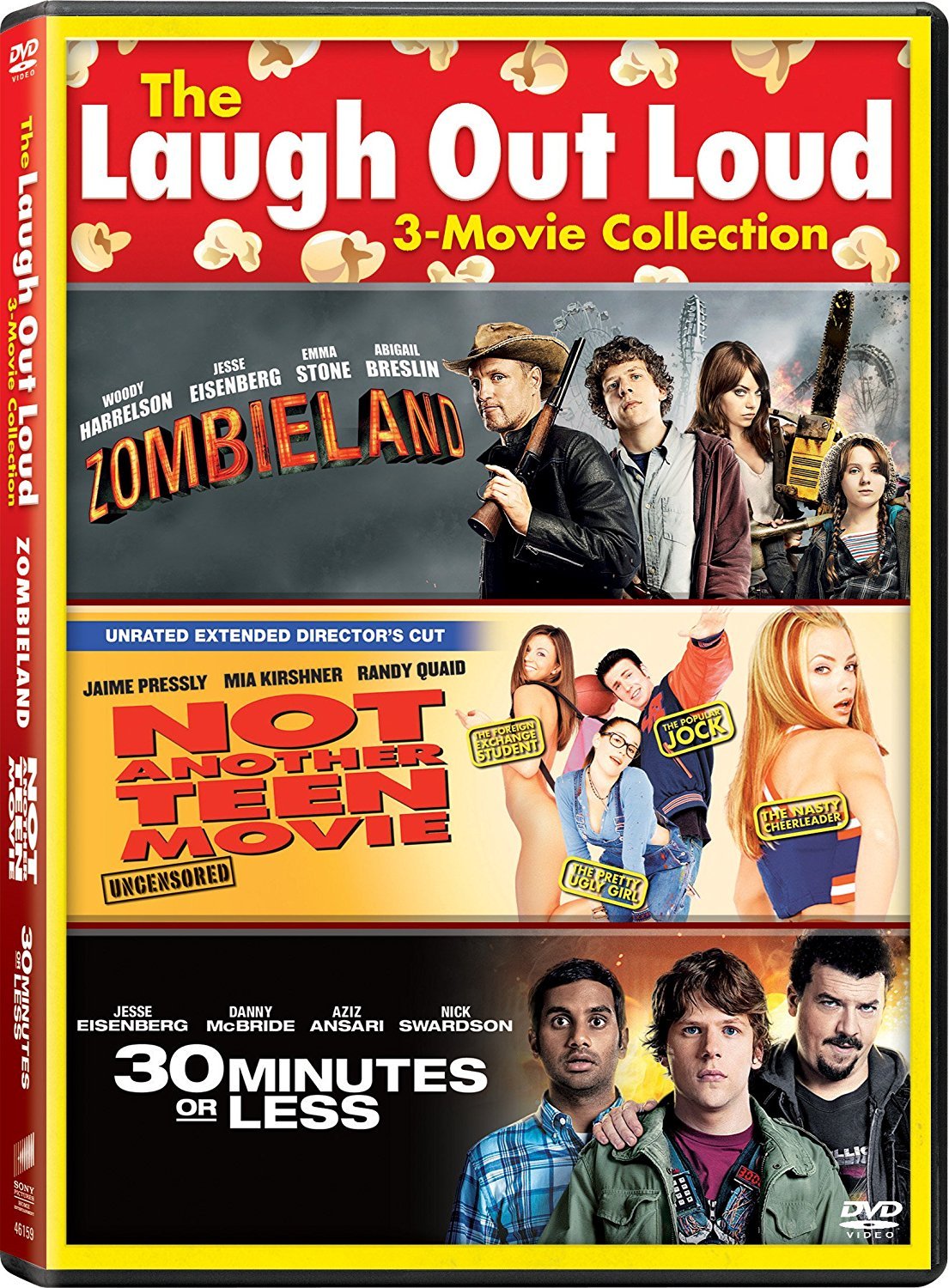 30 Minutes or Less / Not Another Teen Movie / Zombieland - Vol - Set - 4393