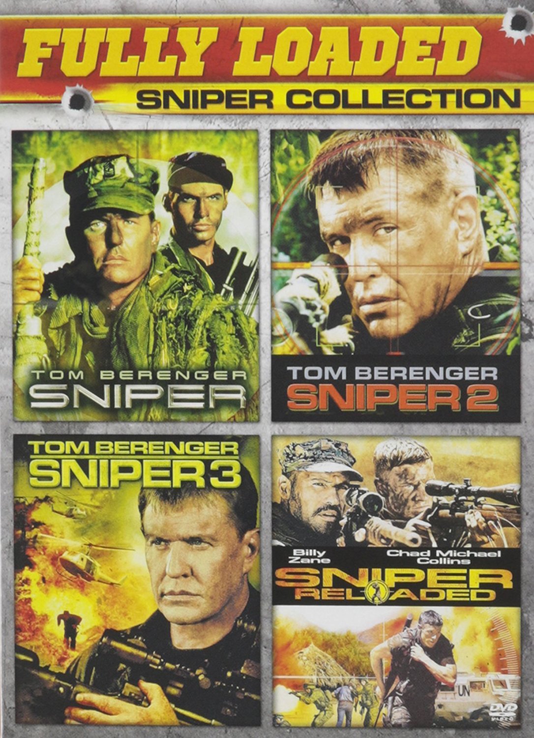Sniper (1993) / Sniper 2 / Sniper 3 / Sniper: Reloaded - Vol - 2250