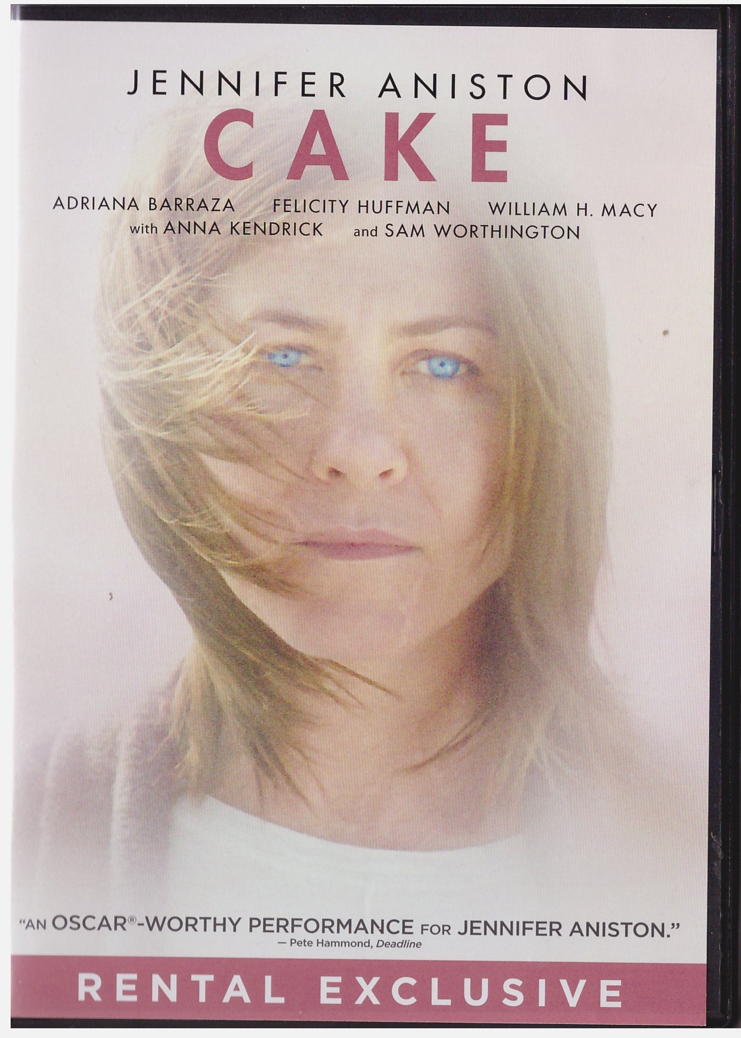 Cake (Dvd,2015) Rental Exclusive The Happy Book Stack