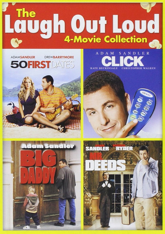 50 First Dates / Big Daddy / Click (2006) / Mr. Deeds The Happy Book Stack