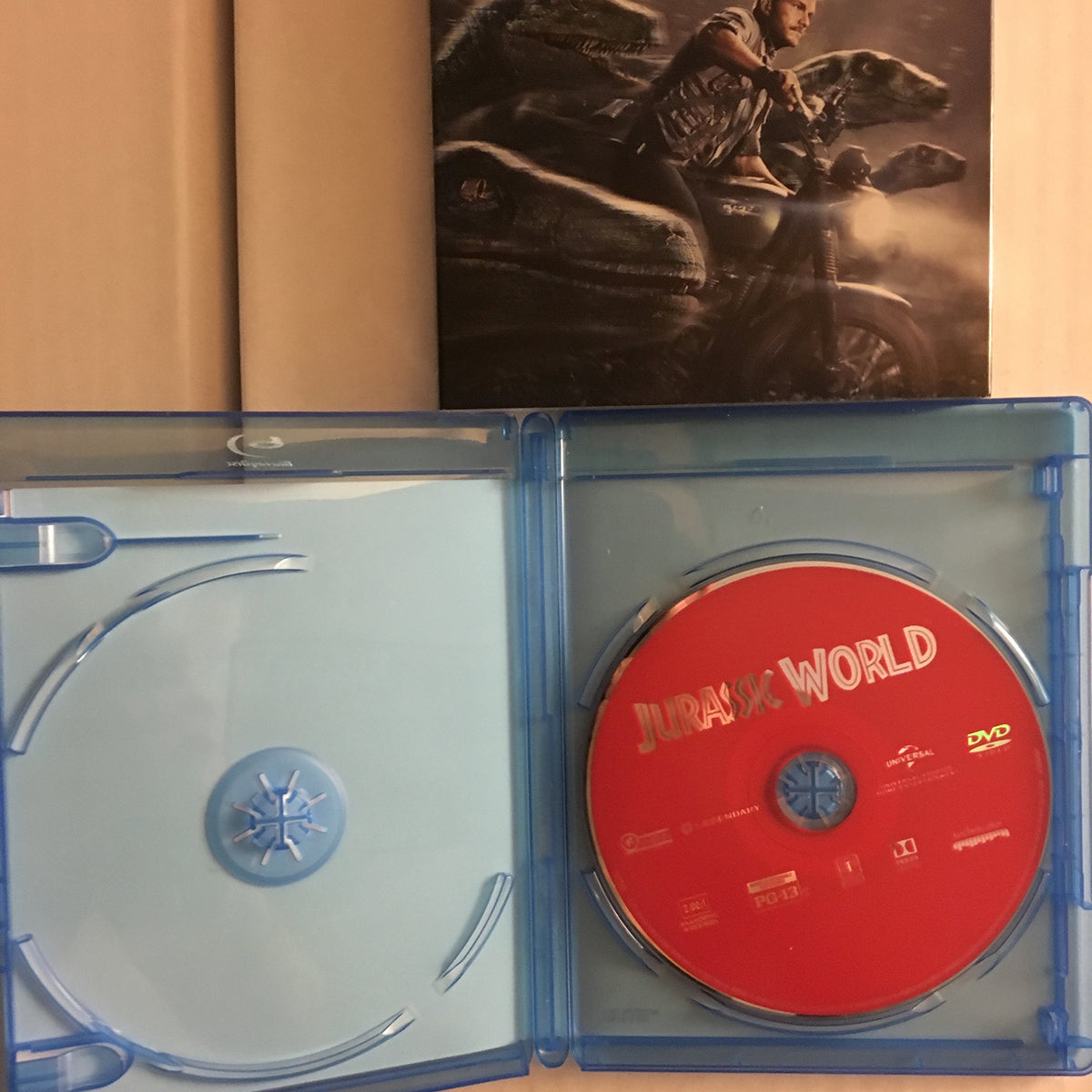 Jurassic World (Blu-ray + DVD) The Happy Book Stack
