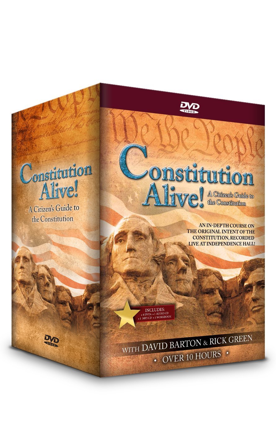 Constitution Alive - David Barton - A Citizen's Guide to the Constitution - one-of-a-kind, 4-DVD set - 9611