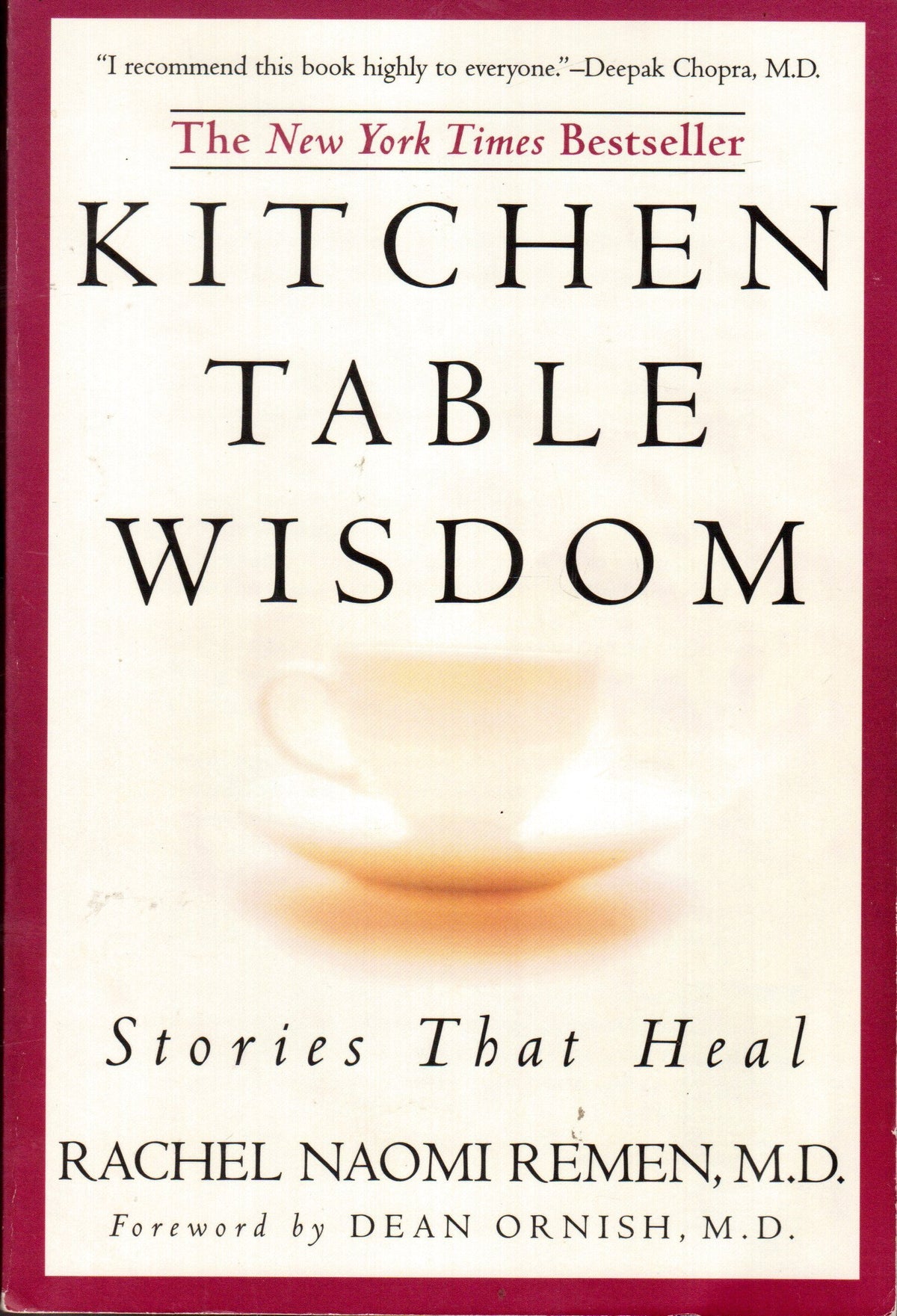Kitchen Table Wisdom The Happy Book Stack