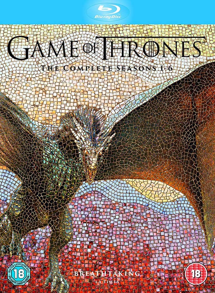 Game of Thrones - Season 1-6 [Blu-ray] [2016] [Region Free] The Happy Book Stack
