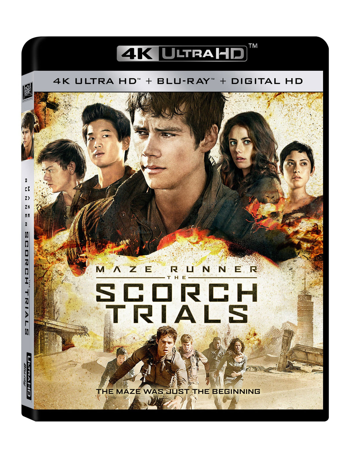 Maze Runner: The Scorch Trials (4K Ultra HD + Blu-ray + Digital HD) The Happy Book Stack