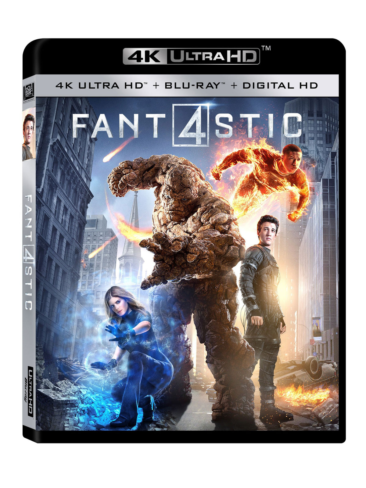 Fantastic 4 [4K Ultra HD + Blu-ray + Digital HD] The Happy Book Stack