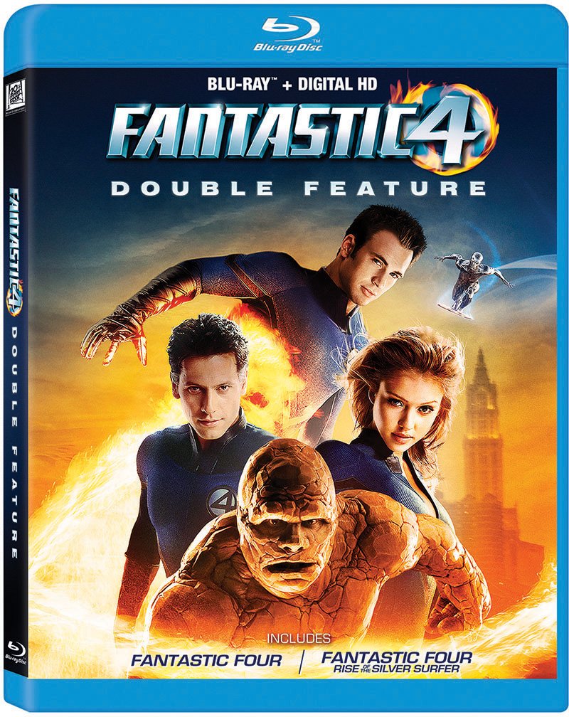 Fantastic Four Double Feature (Fantastic Four / Fantastic Four: Rise of the Silver Surfer) The Happy Book Stack