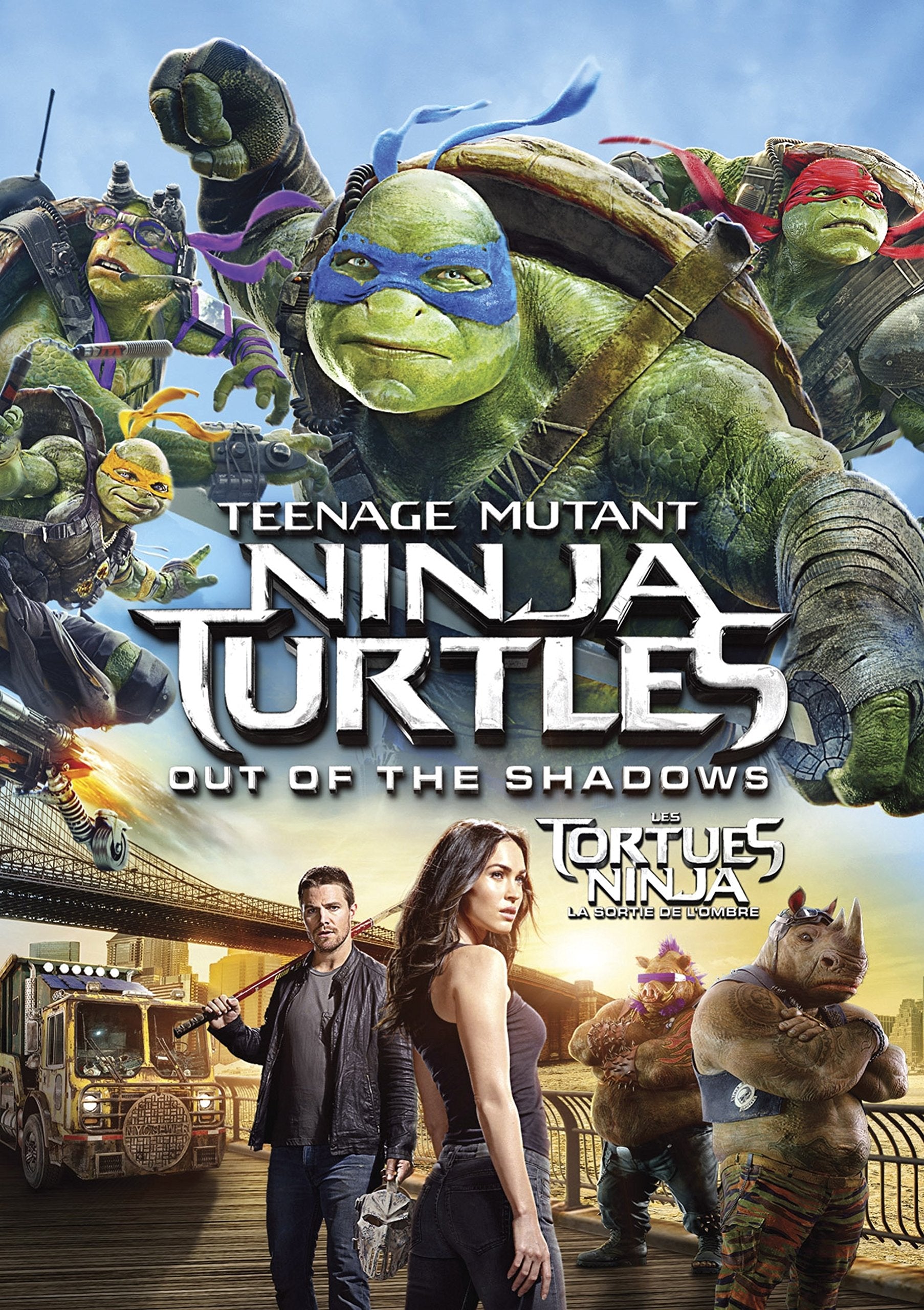 Teenage Mutant Ninja Turtles Out Of The Shadows / Les Tortues Ninja La Sortie De L'ombre The Happy Book Stack