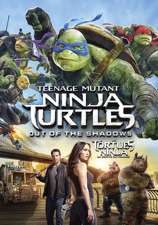 Teenage Mutant Ninja Turtles Out Of The Shadows / Les Tortues Ninja La Sortie De L'ombre The Happy Book Stack