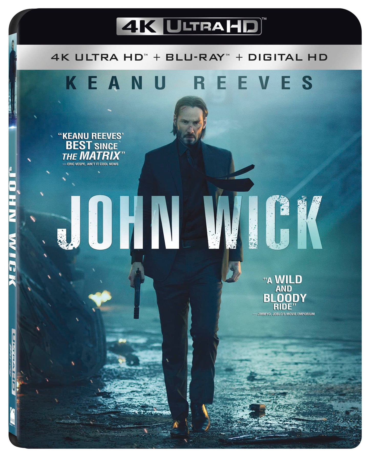 John Wick 4K Ultra Hd [Blu-ray] The Happy Book Stack
