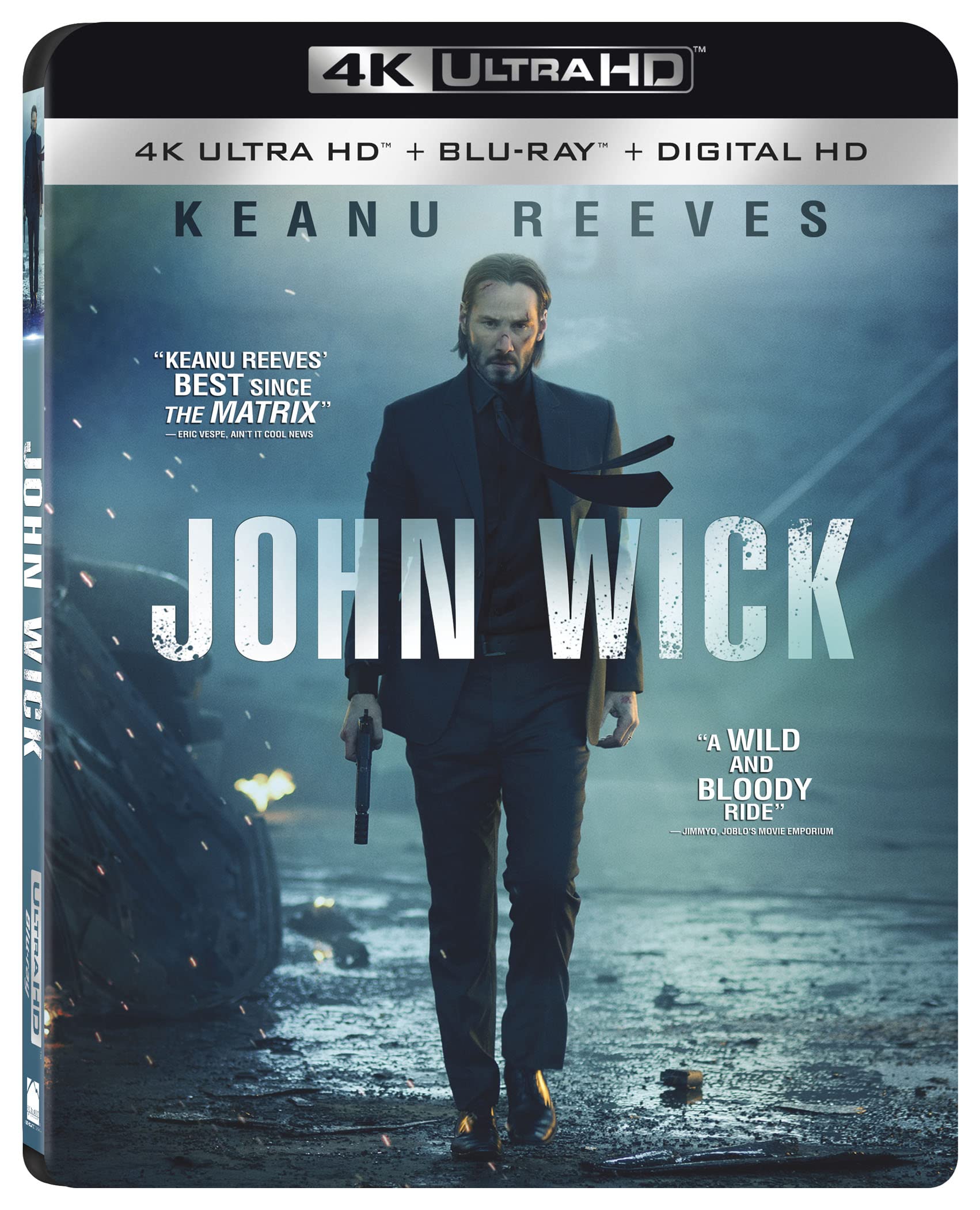 John Wick 4K Ultra Hd [Blu-ray] The Happy Book Stack