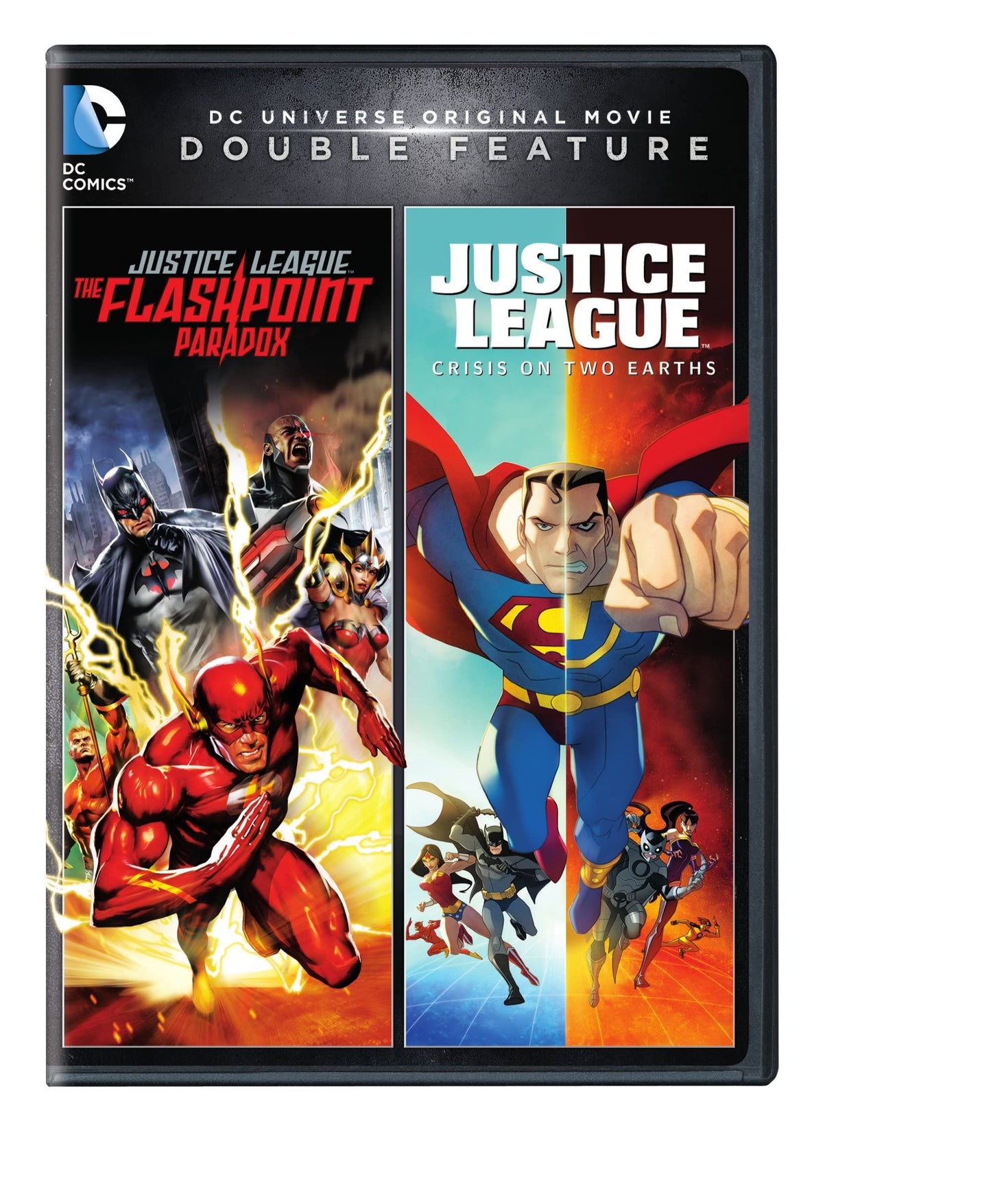 Justice League: Flashpoint Paradox / Crisis on Two Earths (DVD) - 3508