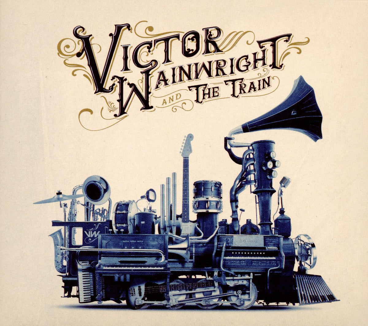 VICTOR WAINWRIGHT & THE TRAIN The Happy Book Stack