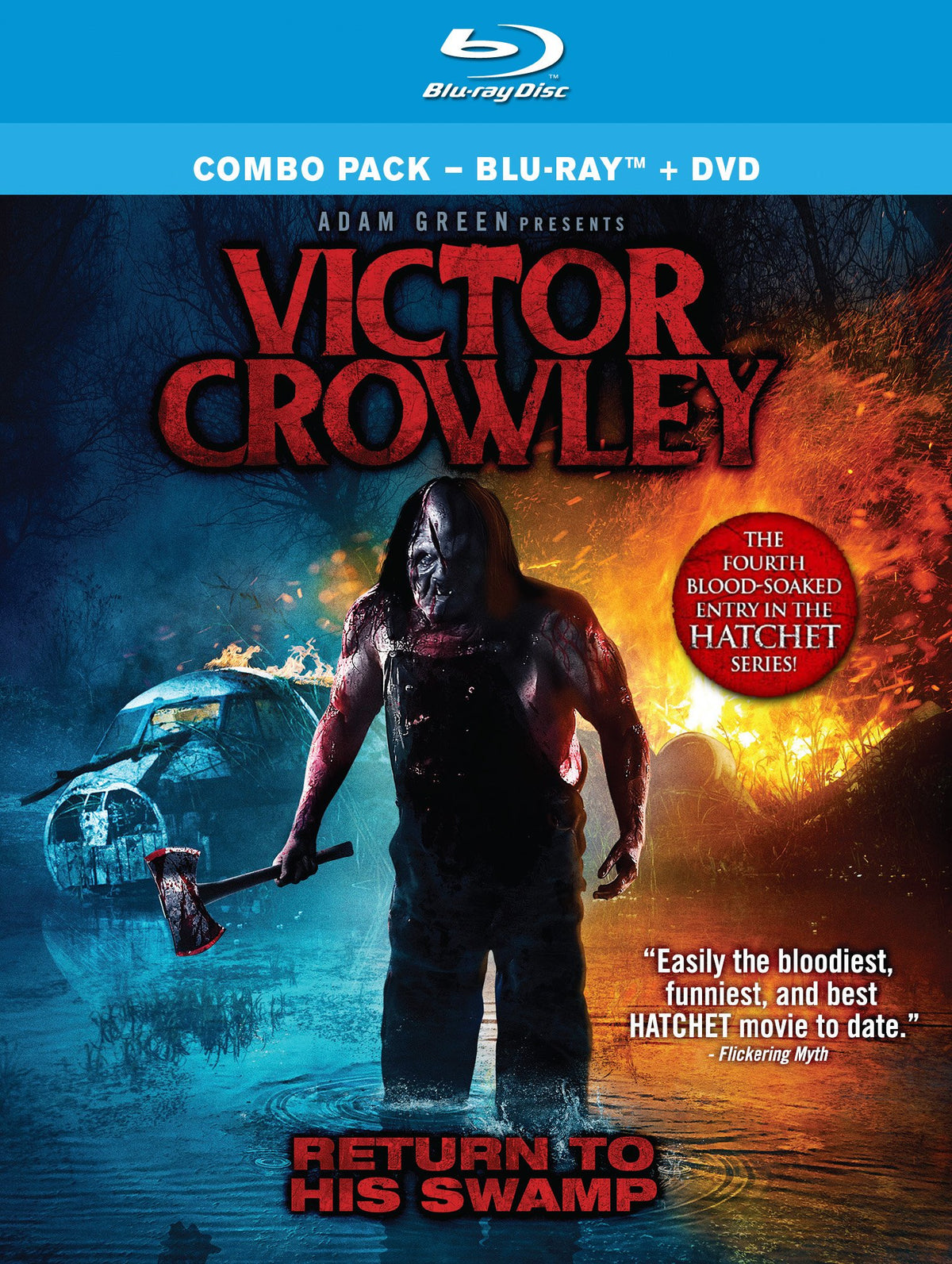 Victor Crowley [Blu-ray/DVD Combo] The Happy Book Stack