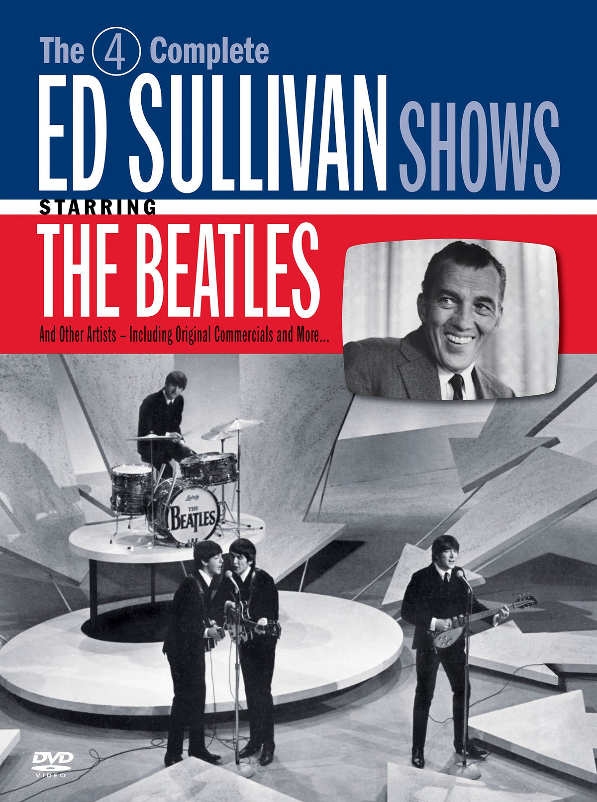 The 4 Complete Ed Sullivan Shows Starring The Beatles (2-DVDs) The Happy Book Stack