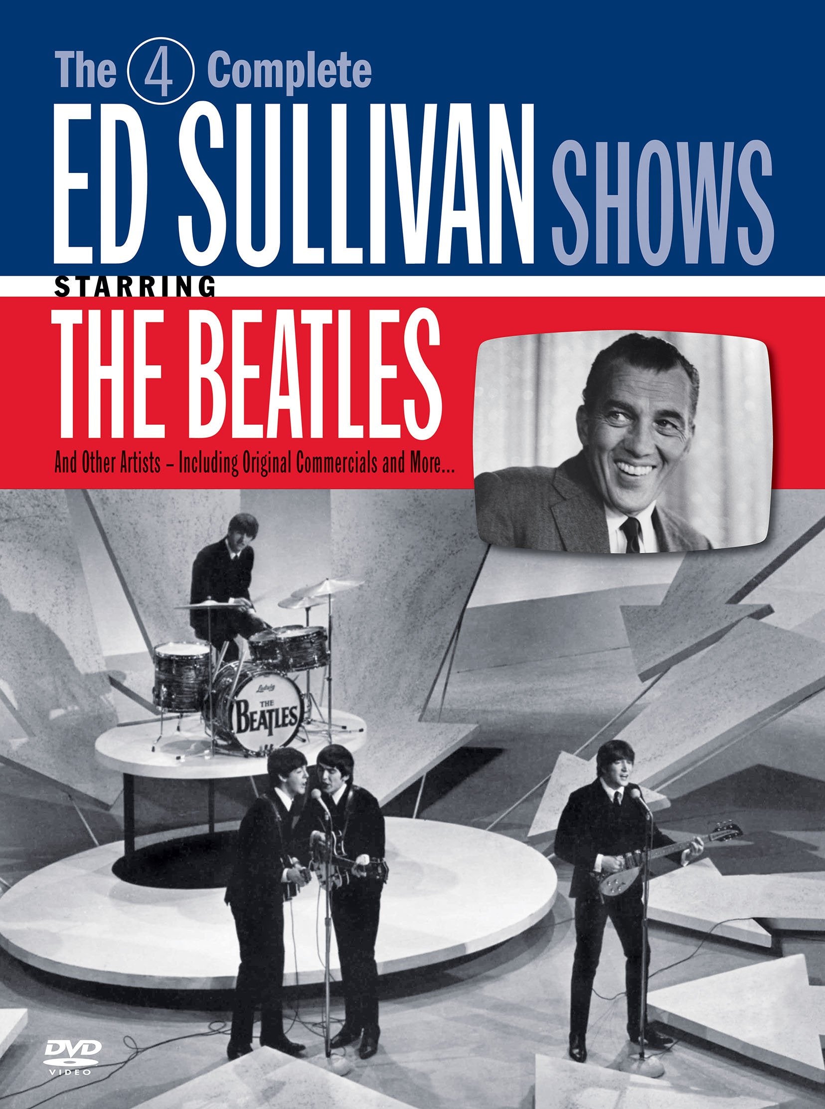 The 4 Complete Ed Sullivan Shows Starring The Beatles (2-DVDs) The Happy Book Stack