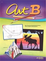 Art B- 5th Grade 5 Abeka Art Textbook - 4489