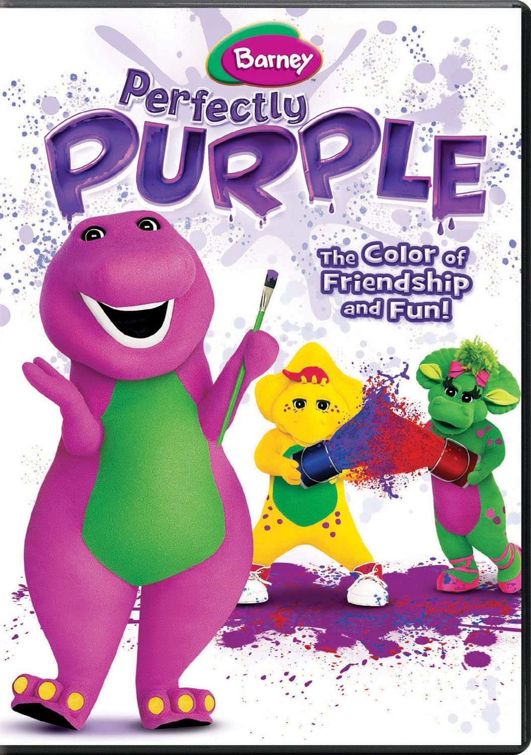 Barney: Perfectly Purple [DVD] The Happy Book Stack