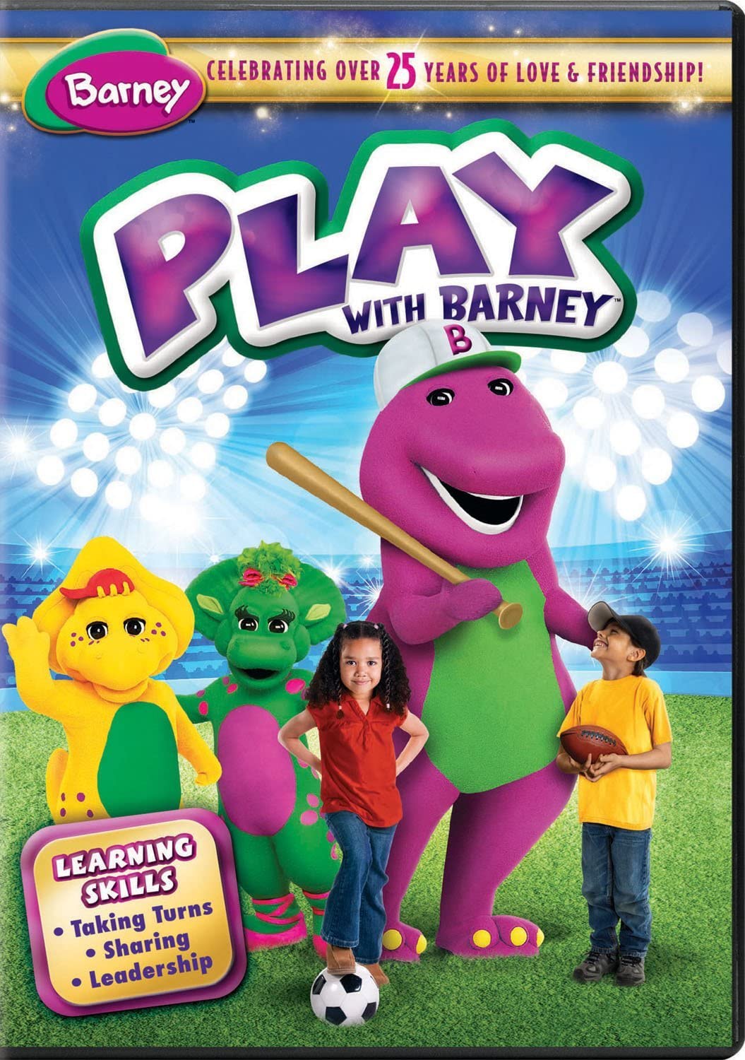 Barney: Play with Barney [DVD] The Happy Book Stack