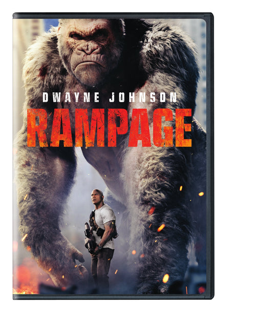 Rampage Single Disc DVD Edition 2018 The Happy Book Stack