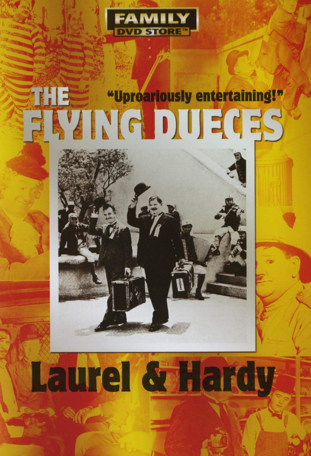Laurel & Hardy // Flying Dueces The Happy Book Stack