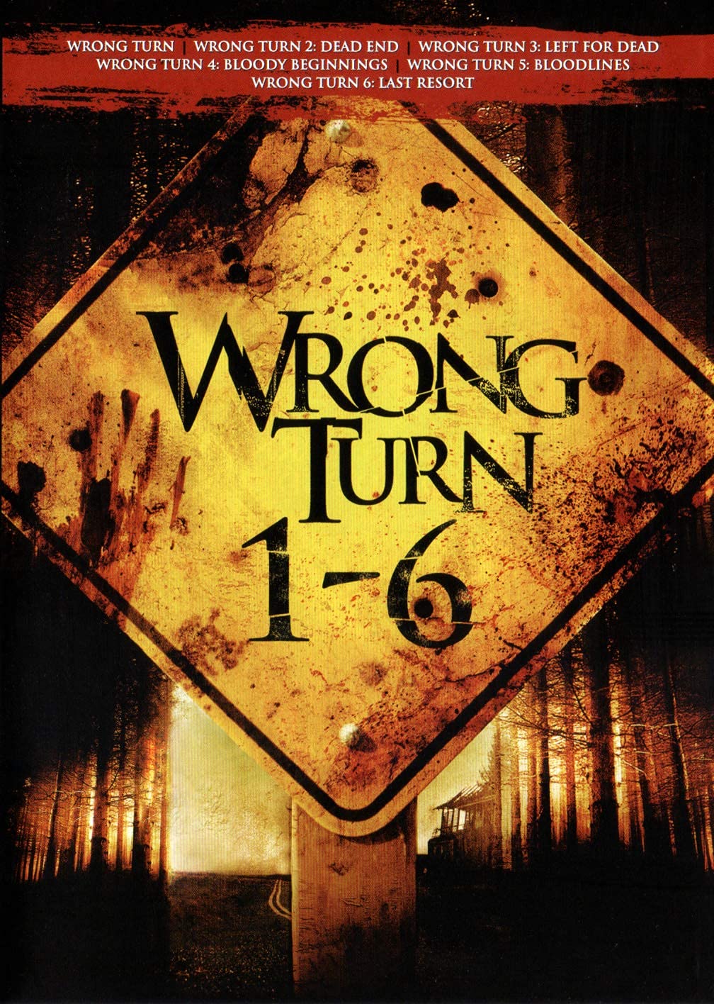 Wrong Turn: Complete 6-Movie Collection [DVD] The Happy Book Stack