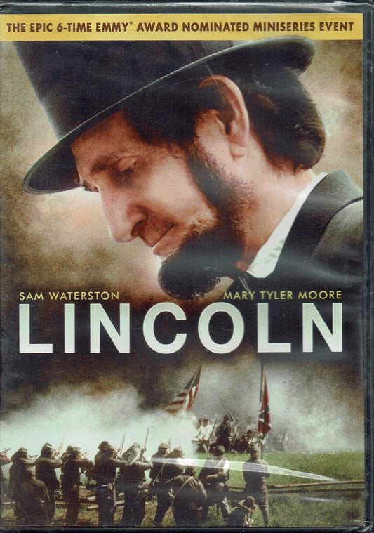 Gore Vidal's Lincoln (Sam Waterson, Mary Tyler Moore) The Happy Book Stack