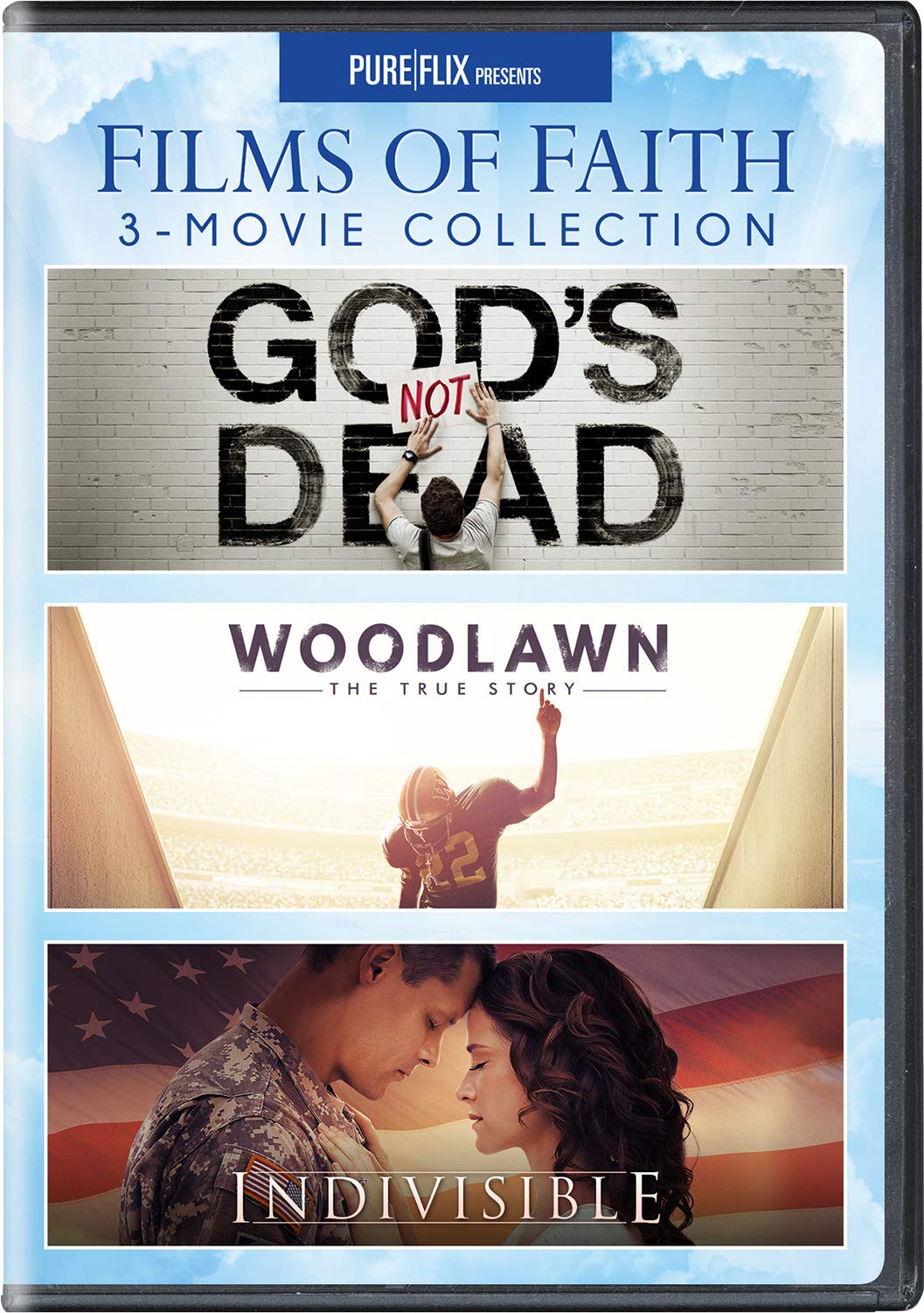 Films of Faith 3-Movie Collection (God's Not Dead / Woodlawn / Indivisible) [DVD] - 6388