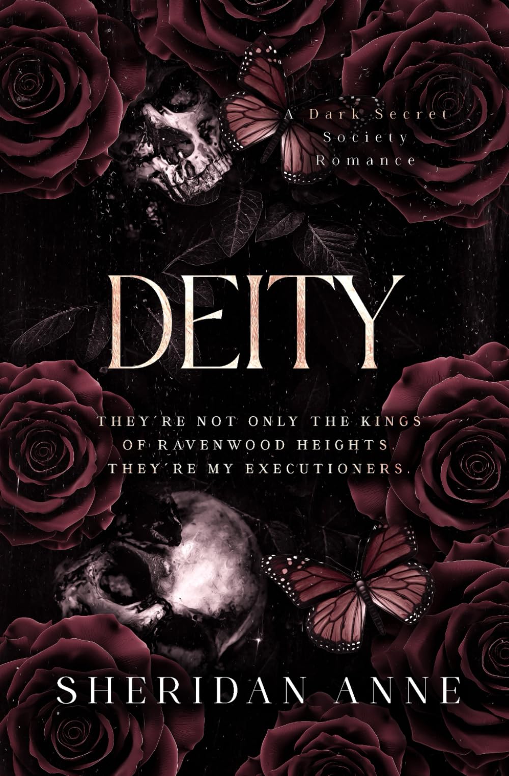 Deity: A Dark Enemies to Lovers Reverse Harem Romance (Boys Of Winter) The Happy Book Stack