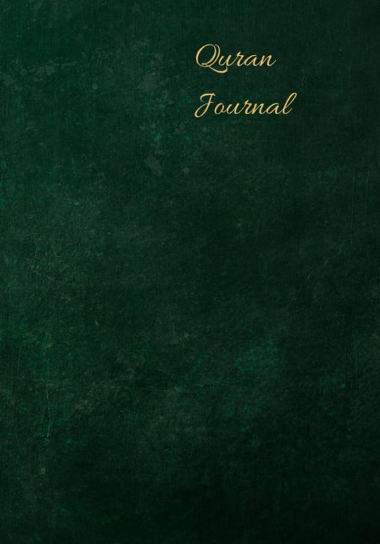 Quran Journal: The Complete Quran in English, Study Book - 1701