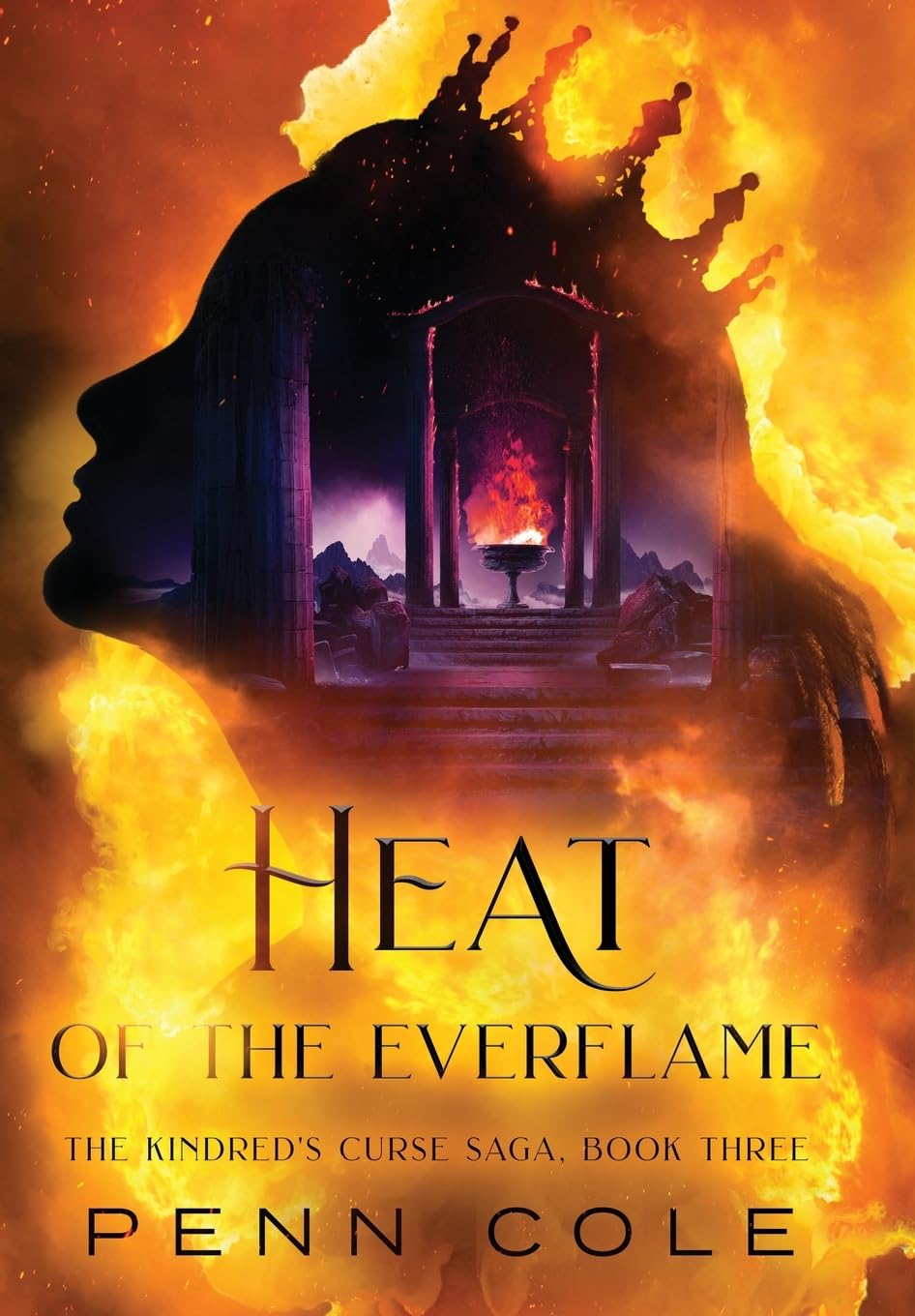 Heat of the Everflame (The Kindred's Curse Saga) The Happy Book Stack