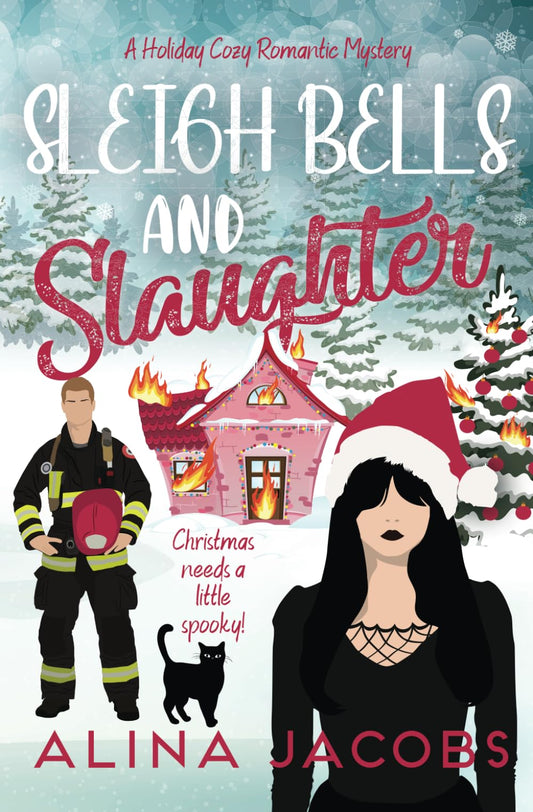 Sleigh Bells and Slaughter: A Holiday Cozy Romantic Mystery (Christmas in Harrogate) The Happy Book Stack