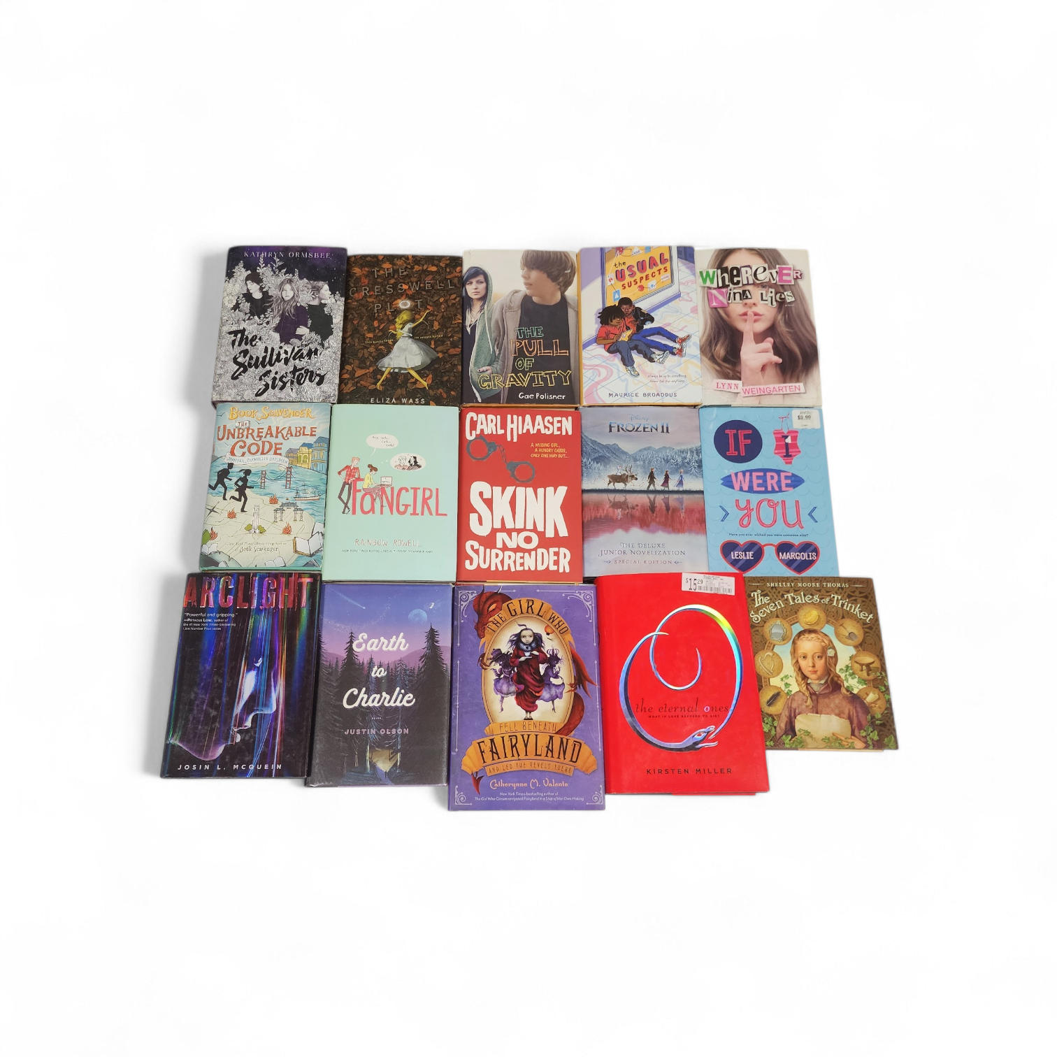 Young Adult Hardcover Lot The Happy Book Stack